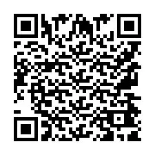 QR код за телефонен номер +9567441918