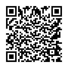 QR код за телефонен номер +9567441944