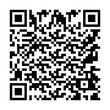 QR-code voor telefoonnummer +9567441950