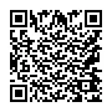QR-код для номера телефона +9567442025