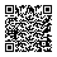 QR-код для номера телефона +9567442100