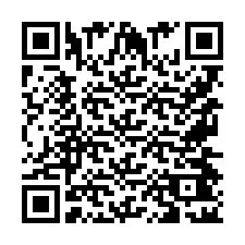 QR-code voor telefoonnummer +9567442136