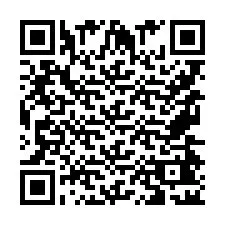 QR-code voor telefoonnummer +9567442147