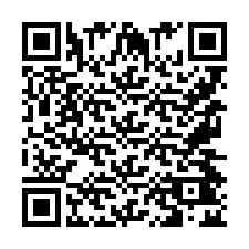 QR-code voor telefoonnummer +9567442429