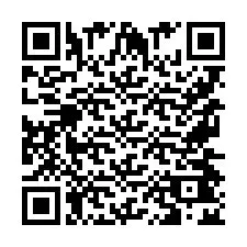 Codice QR per il numero di telefono +9567442436