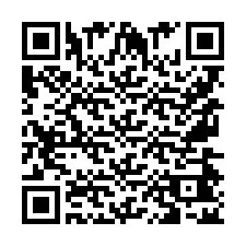 Código QR para número de teléfono +9567442504