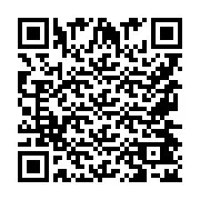 Kod QR dla numeru telefonu +9567442536