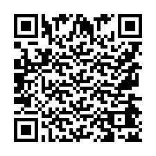 QR-код для номера телефона +9567442584