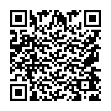 QR-koodi puhelinnumerolle +9567442663