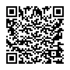 Código QR para número de teléfono +9567442700