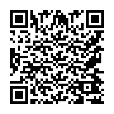 QR код за телефонен номер +9567442723