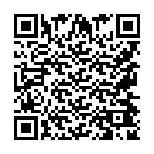 QR Code pour le numéro de téléphone +9567442832