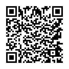 QR-code voor telefoonnummer +9567442990