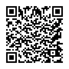 QR код за телефонен номер +9567443011