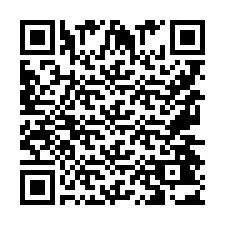 QR-koodi puhelinnumerolle +9567443079