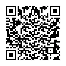 電話番号のQRコード +9567443400