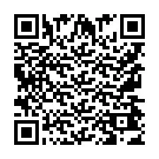電話番号のQRコード +9567443418
