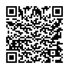 電話番号のQRコード +9567443604