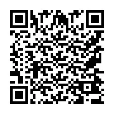 Codice QR per il numero di telefono +9567443613