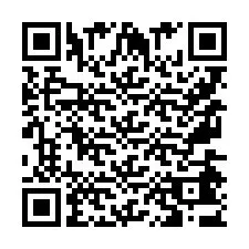 Codice QR per il numero di telefono +9567443680