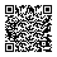 Codice QR per il numero di telefono +9567443720