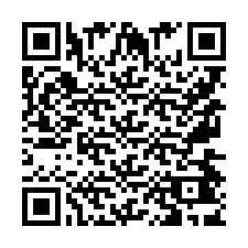 Codice QR per il numero di telefono +9567443920