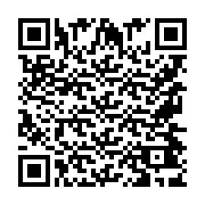 Codice QR per il numero di telefono +9567443926