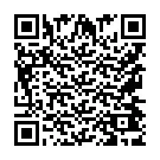 Codice QR per il numero di telefono +9567443932