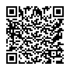 Codice QR per il numero di telefono +9567513621