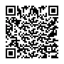 QR код за телефонен номер +9567513644