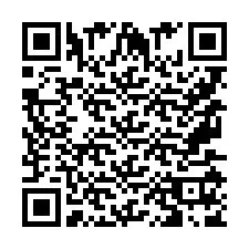 Codice QR per il numero di telefono +9567517805
