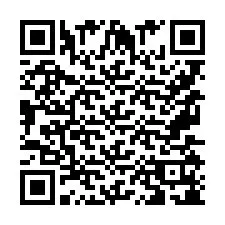 QR-code voor telefoonnummer +9567518125