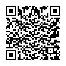 Codice QR per il numero di telefono +9567518130
