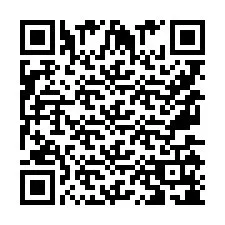 QR-code voor telefoonnummer +9567518150