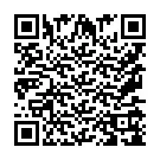 QR код за телефонен номер +9567518181