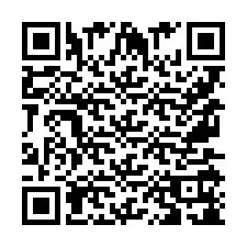 QR kód a telefonszámhoz +9567518184