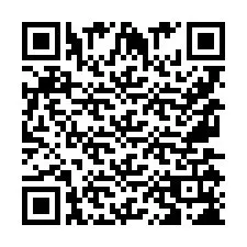 Kode QR untuk nomor Telepon +9567518254