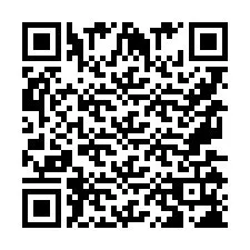 Codice QR per il numero di telefono +9567518255