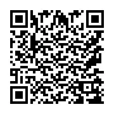 Codice QR per il numero di telefono +9567518311