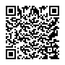 Codice QR per il numero di telefono +9567518355