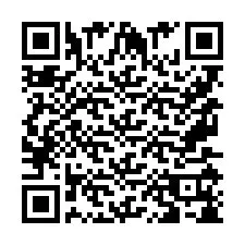 QR-code voor telefoonnummer +9567518505