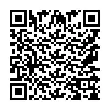 QR-code voor telefoonnummer +9567518519