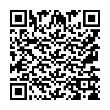 QR-code voor telefoonnummer +9567518620