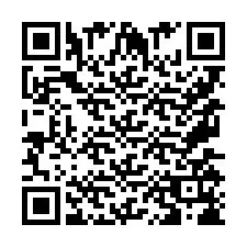 QR Code pour le numéro de téléphone +9567518671