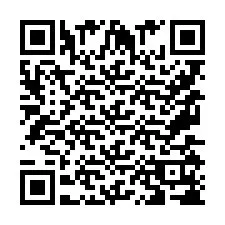 Codice QR per il numero di telefono +9567518721