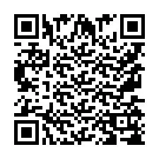 Codice QR per il numero di telefono +9567518760