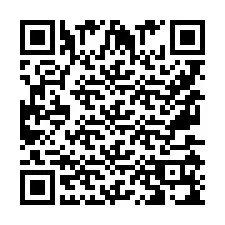 QR Code pour le numéro de téléphone +9567519000