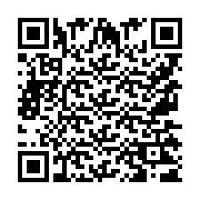 Codice QR per il numero di telefono +9567521654