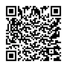 Codice QR per il numero di telefono +9567521684