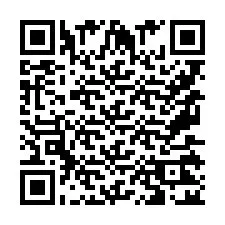 QR-code voor telefoonnummer +9567522081